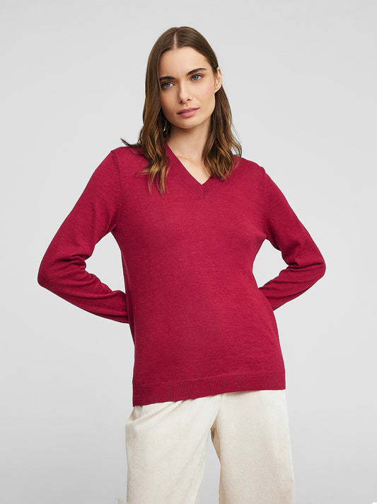 Alicia Sweater Baby Alpaca Color Rumba