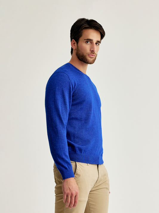 Alaska Sweater Baby Alpaca Color Blu