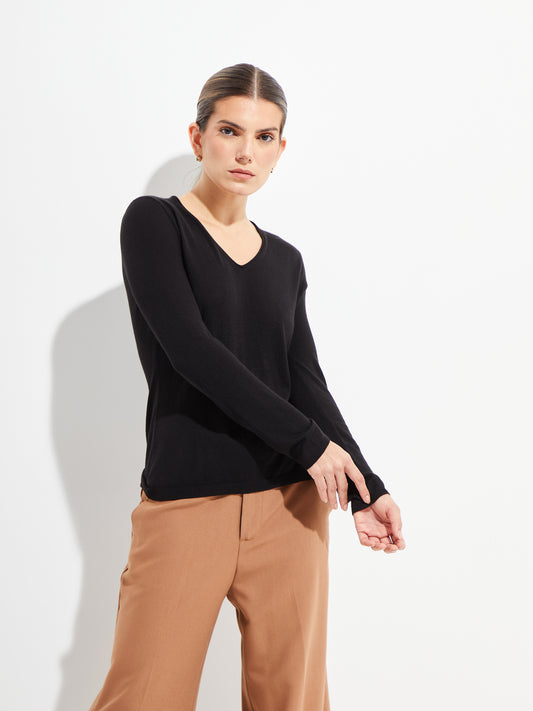 Belén Sweater Vicuña Color Black
