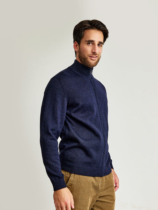 Andreas Cardigan Baby Alpaca Color Golondrina