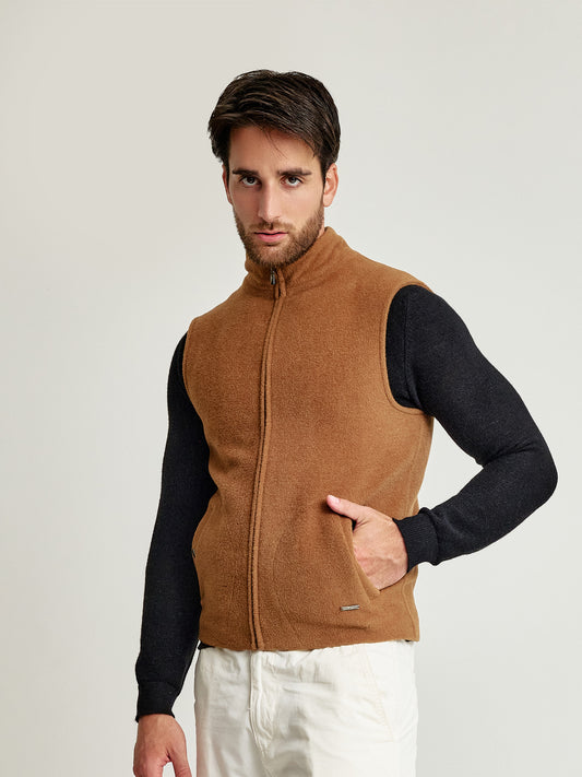 Unkle Vest Alpaca Color Paco