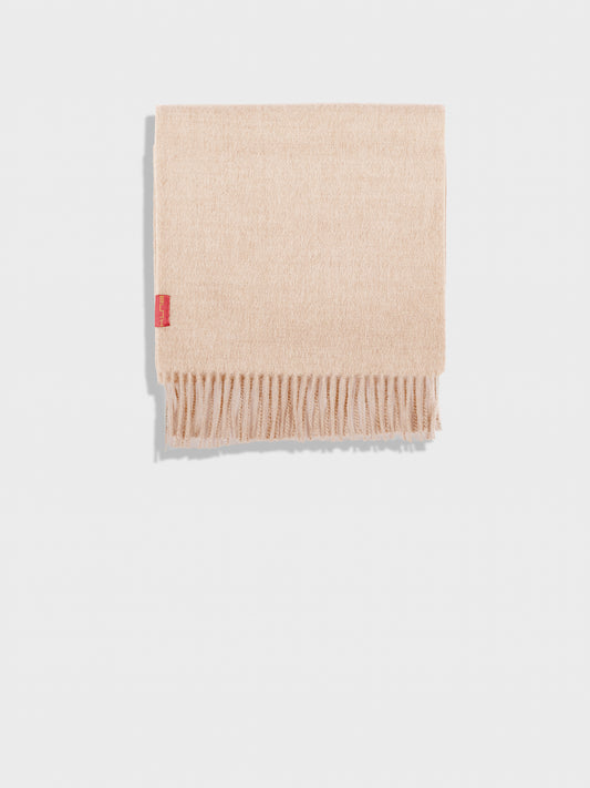 Recreo Scarf Baby Alpaca Color Beige