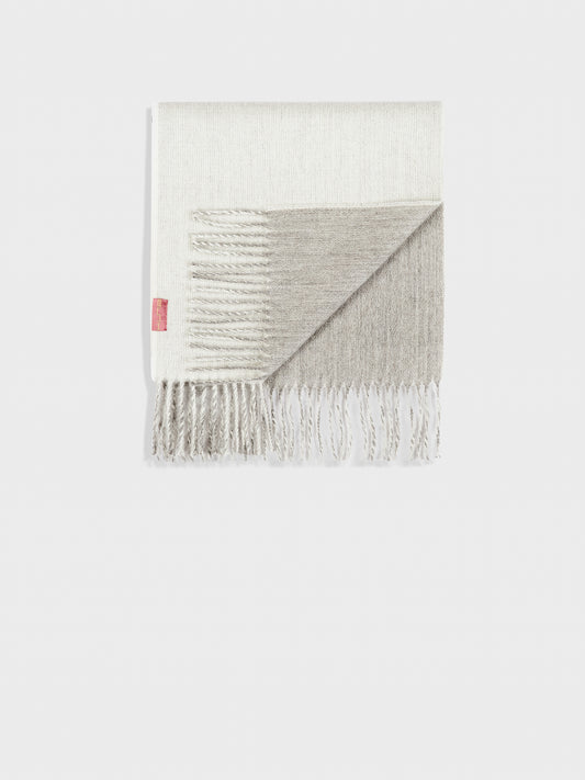 Tundra B Scarf Baby Alpaca Color Grey
