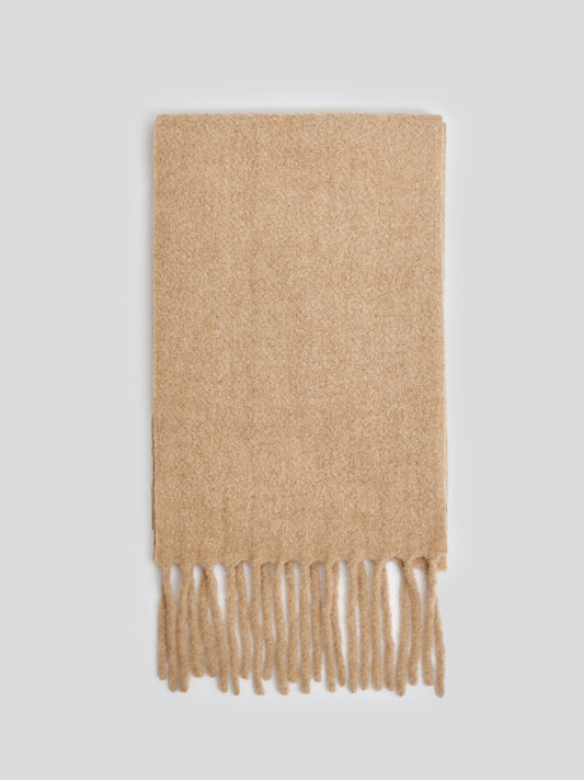 Yamileth Scarf Baby Alpaca & Wool Color Beige