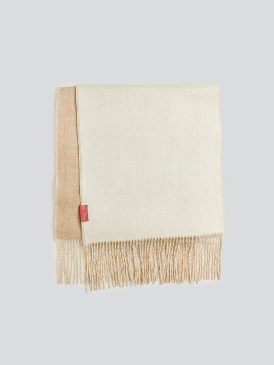 Yamila Scarf Baby Alpaca Color Beige