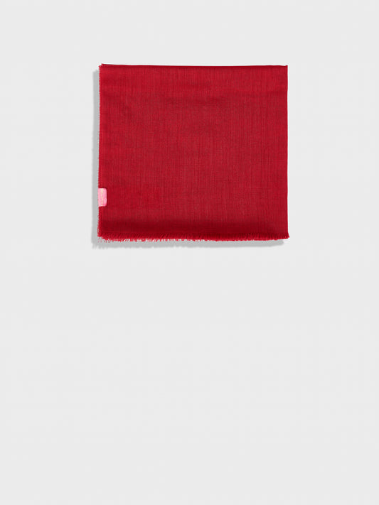 Alondra Shawl Baby Alpaca Color Red