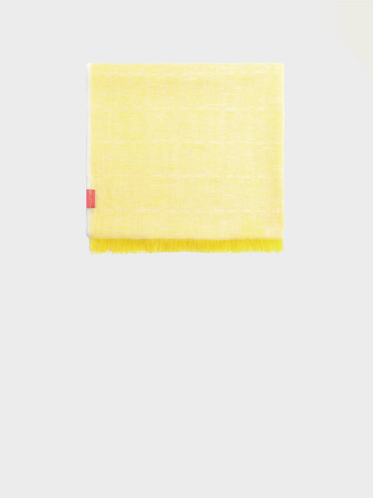 Yvory Shawl Linen Color Yellow