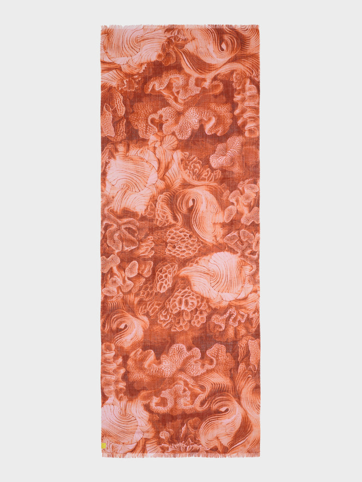 Zanone Shawl Baby Alpaca Color Orange