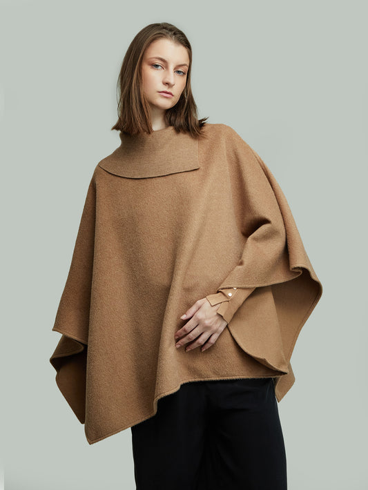 Yssey Cape Baby Alpaca Color Camel