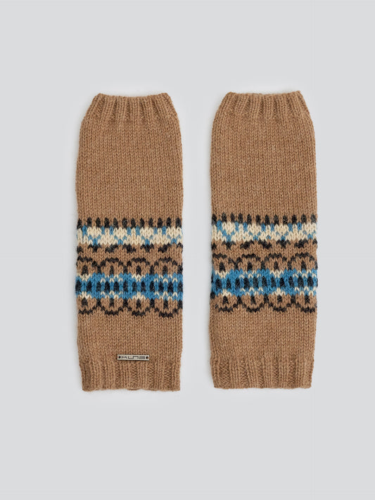 Yoke Gloves Gloves Baby Alpaca Color Camel