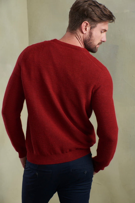 Satoru Sweater Baby Alpaca Color Bysance