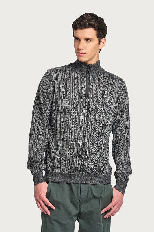 Wilbert Sweater Baby Alpaca Color Antracite