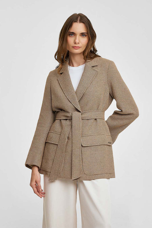 Widget Coat Baby Alpaca Color Beige