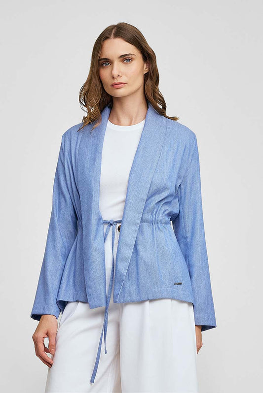 Whiney Coat Bamboo Color Blue
