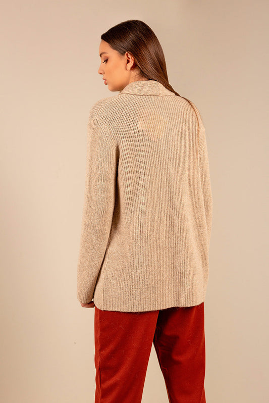 Ulfa Cardigan Baby Alpaca Color Truffle