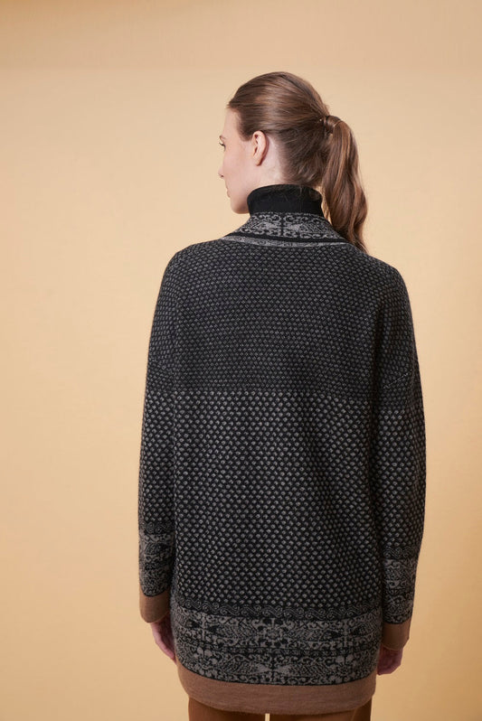 Uforia Cardigan Baby Alpaca Color Black