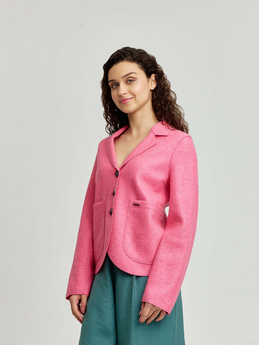 Wellness Coat Alpaca Color Red