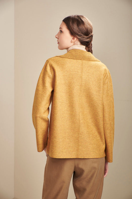 Unico Cardigan Baby Alpaca Color Oropel