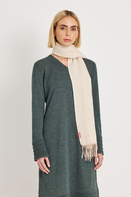 Walakiri Scarf Baby Alpaca Color Beige
