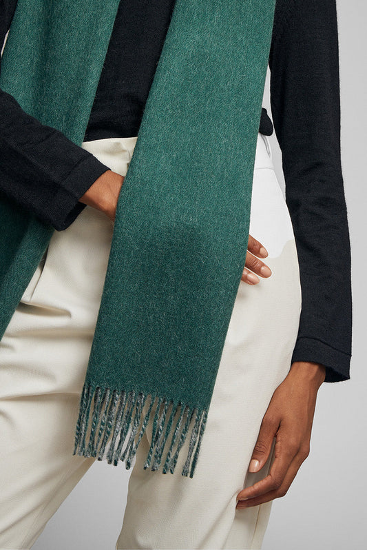 Tundra Scarf Baby Alpaca Color Bosque&Grey
