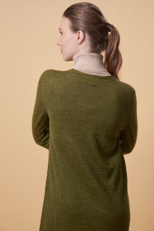Uffizi Dress Baby Alpaca Color Avocado