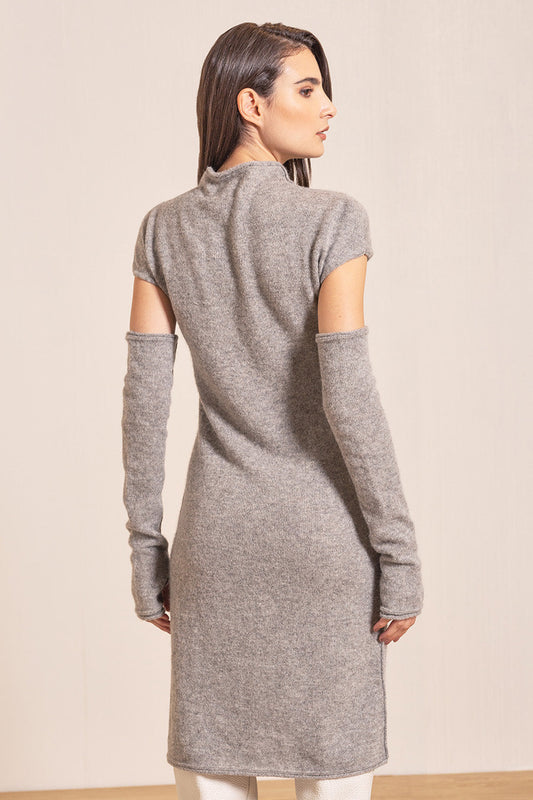 Valia Dress Baby Alpaca Color Grigio