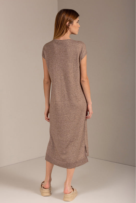 Uresti Dress Cotton Orgánico Color Arcilla