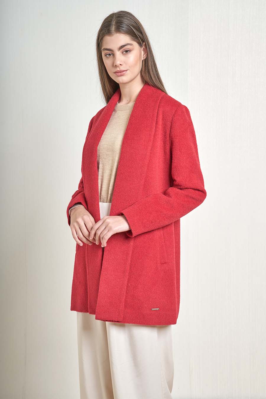 Short swing coat online