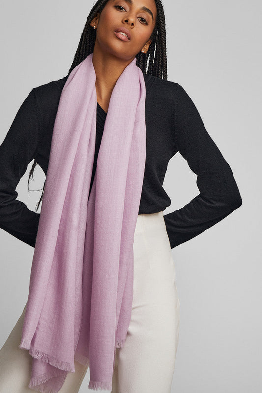 Amareto Shawl Baby Alpaca Color Lavanda
