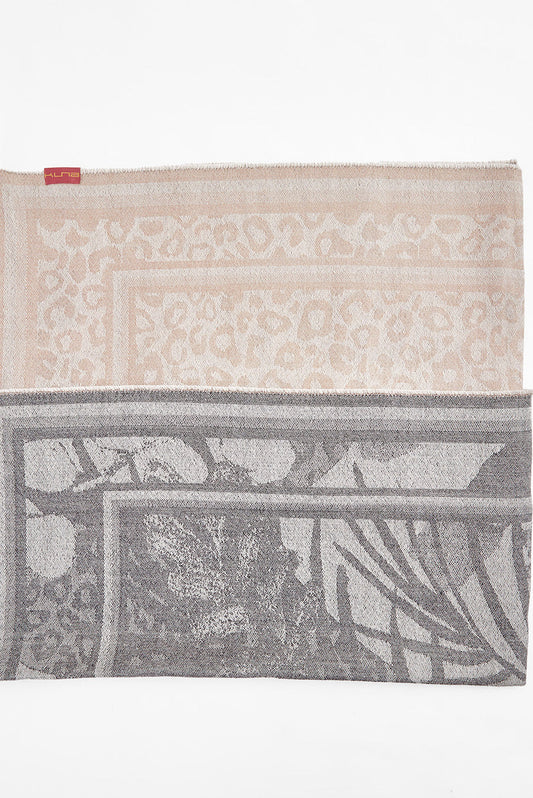 Mantón Wutenberg Baby Alpaca y Seda Color Negro