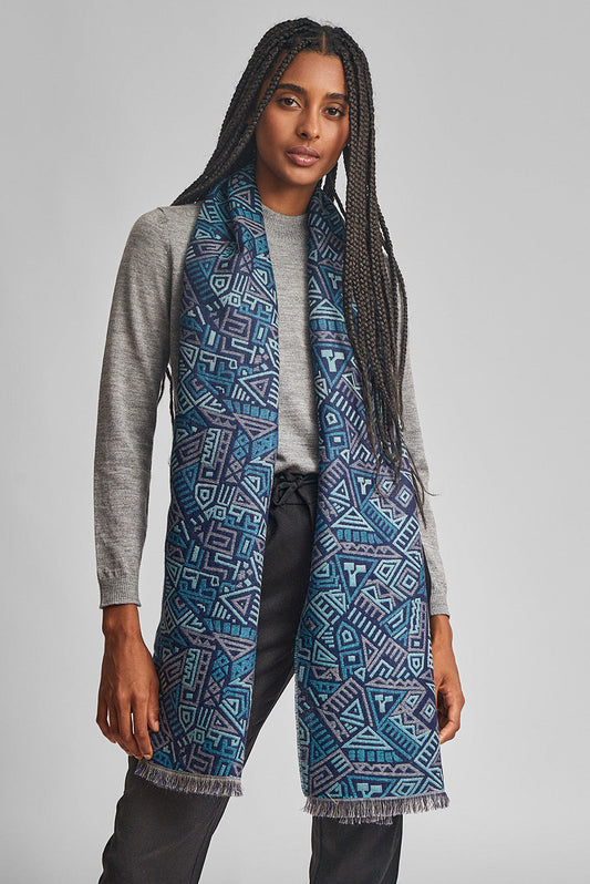 Westlife Mantoncillo Baby Alpaca Color Azul