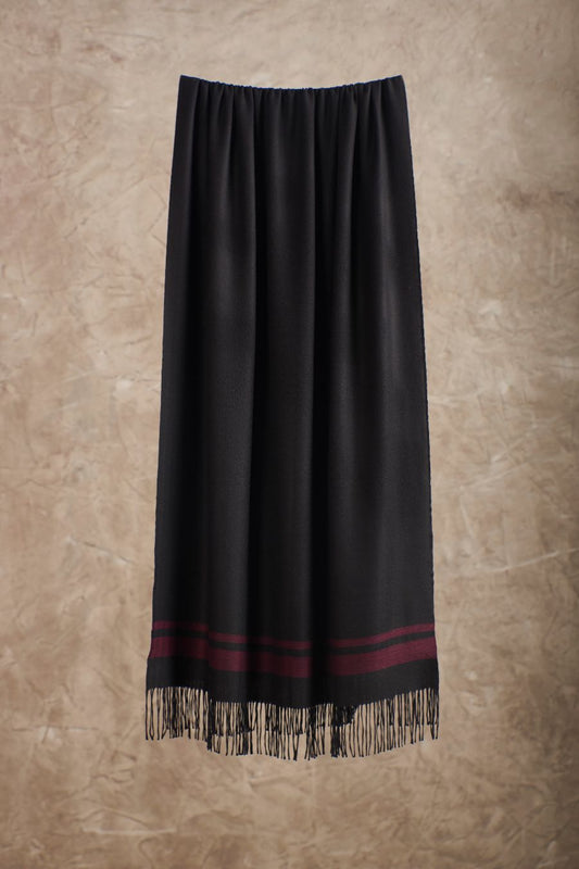 Bella Shawl Vicuña Color Black