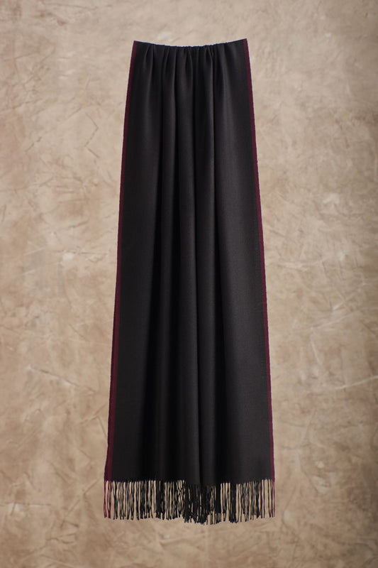 Bolero Shawl Vicuña Color Black