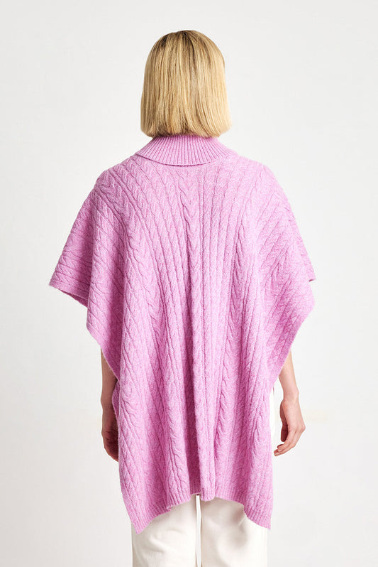 Winter Poncho Baby Alpaca Color Rhapsody