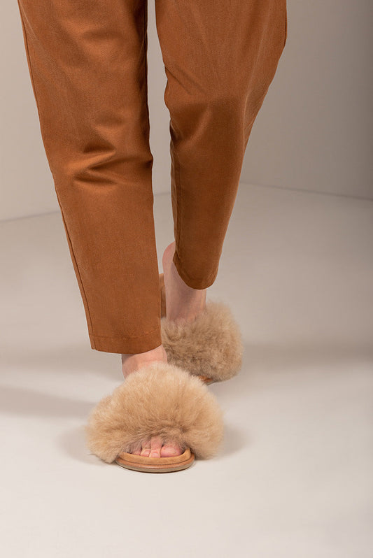 Uerta Shoes Baby Alpaca Color Beige