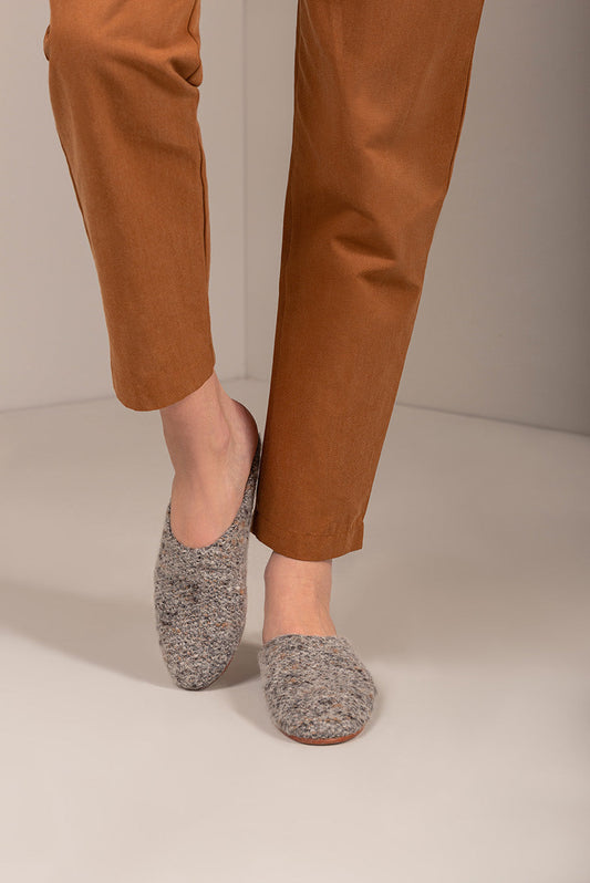 Union Shoes Alpaca & Wool Color Grey
