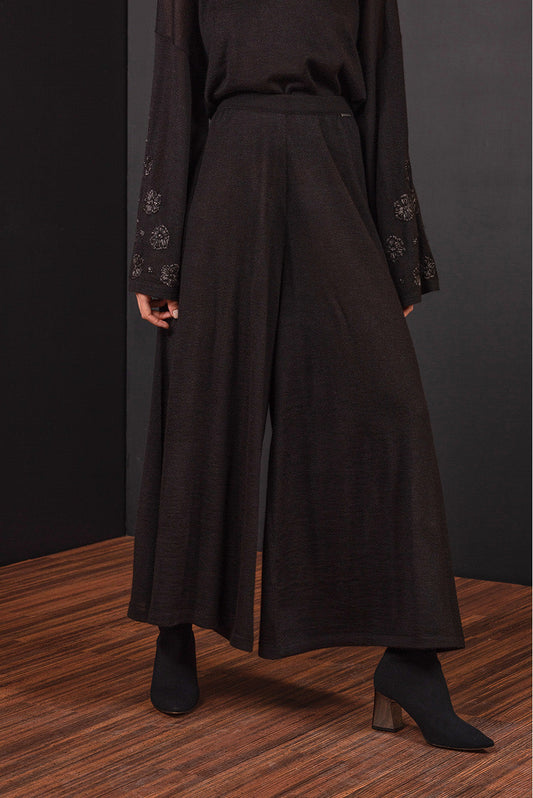 Bergen Pants Baby Alpaca Black Color Black