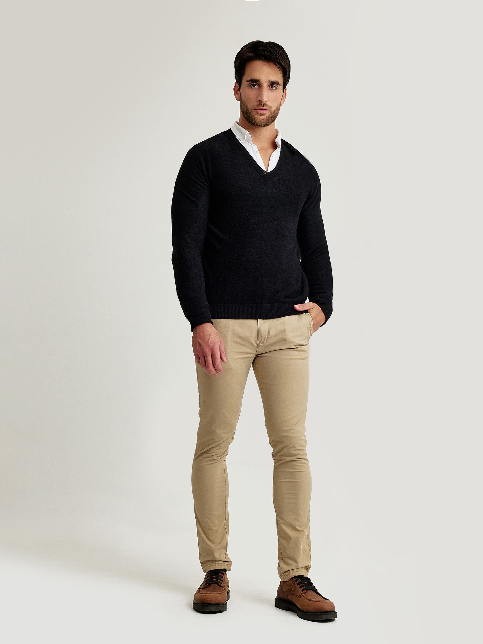 Satoru Sweater Baby Alpaca Color Black