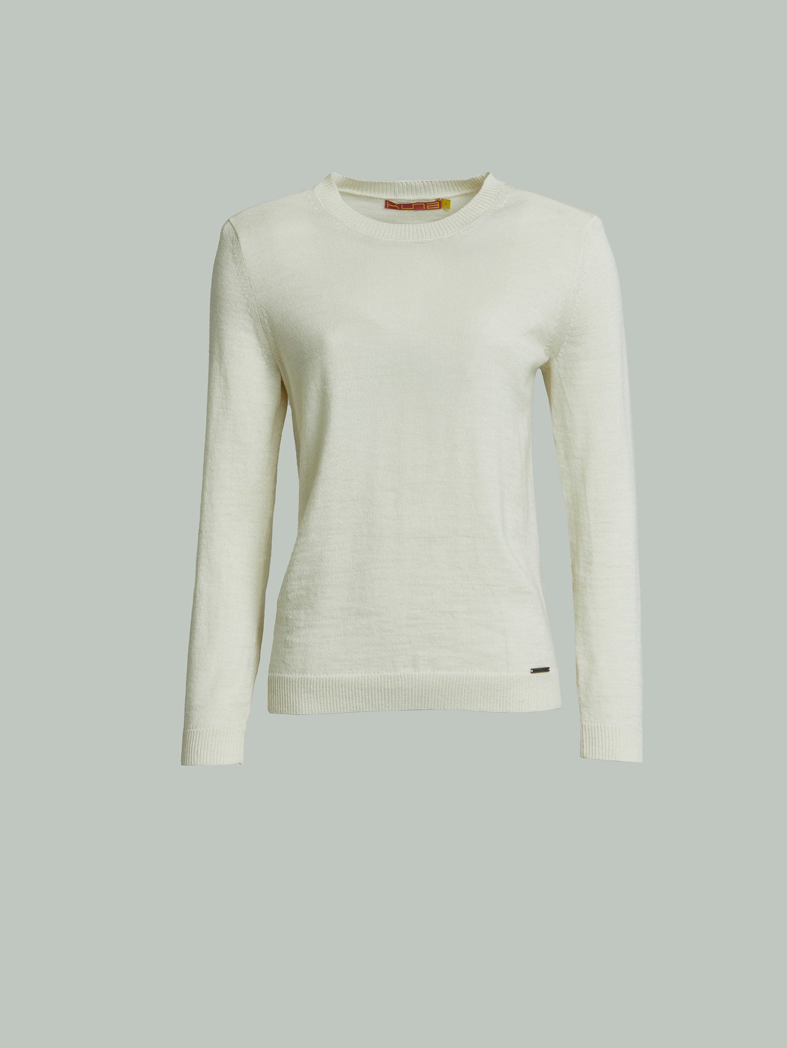 Alexia Sweater Baby Alpaca Color Ecru