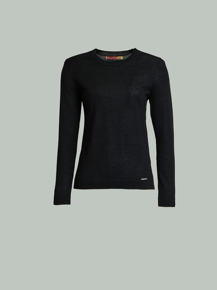 Alexia Sweater Baby Alpaca Color Black