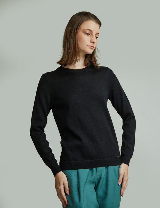 Alexia Sweater Baby Alpaca Color Black