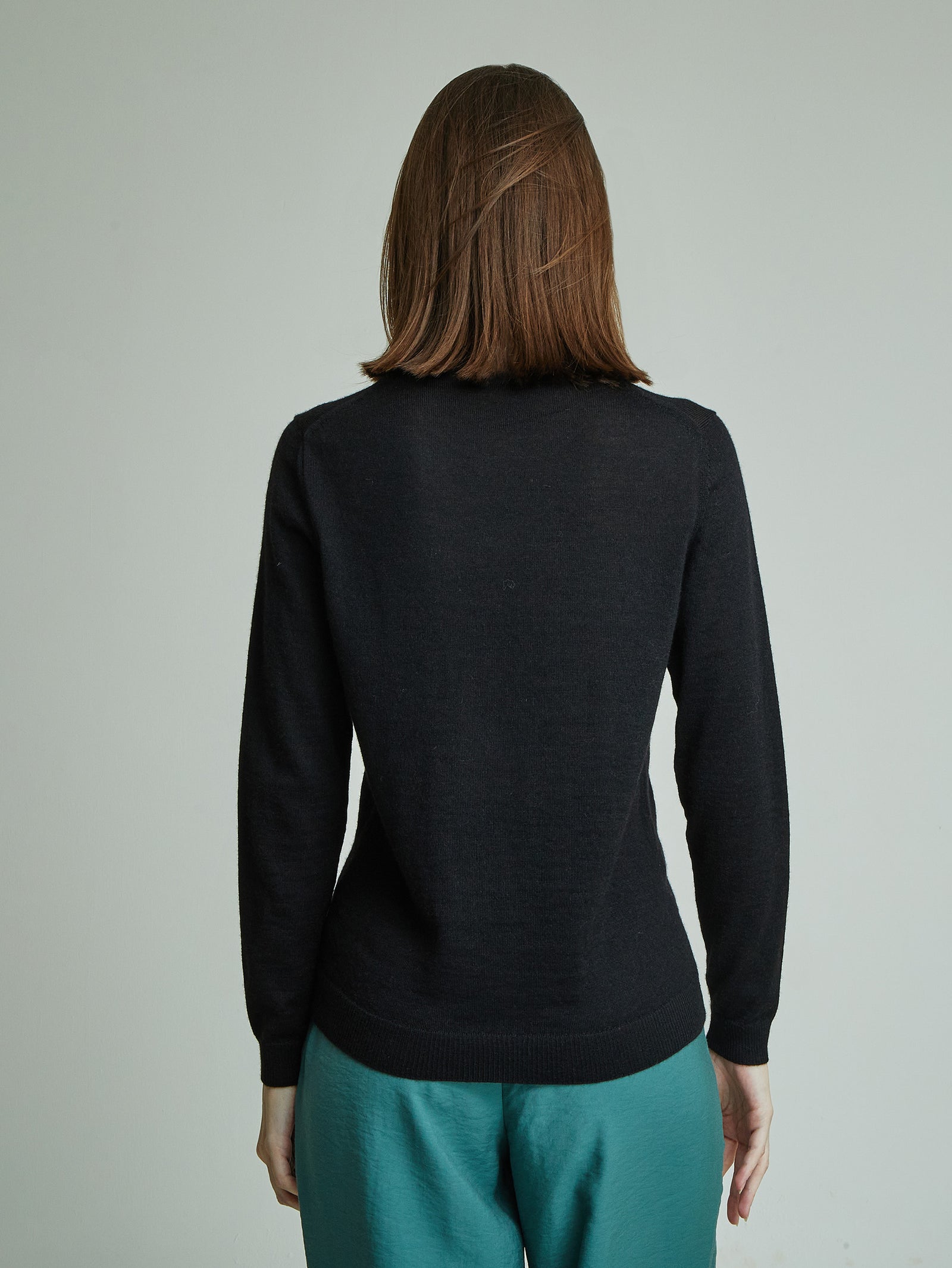 Alexia Sweater Baby Alpaca Color Black