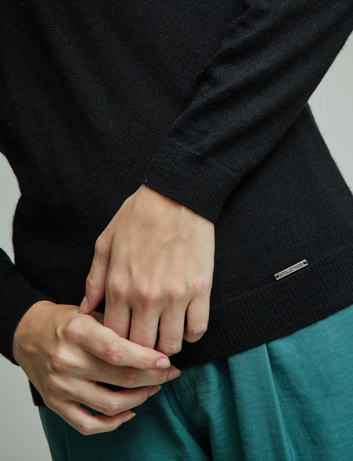 Alexia Sweater Baby Alpaca Color Black