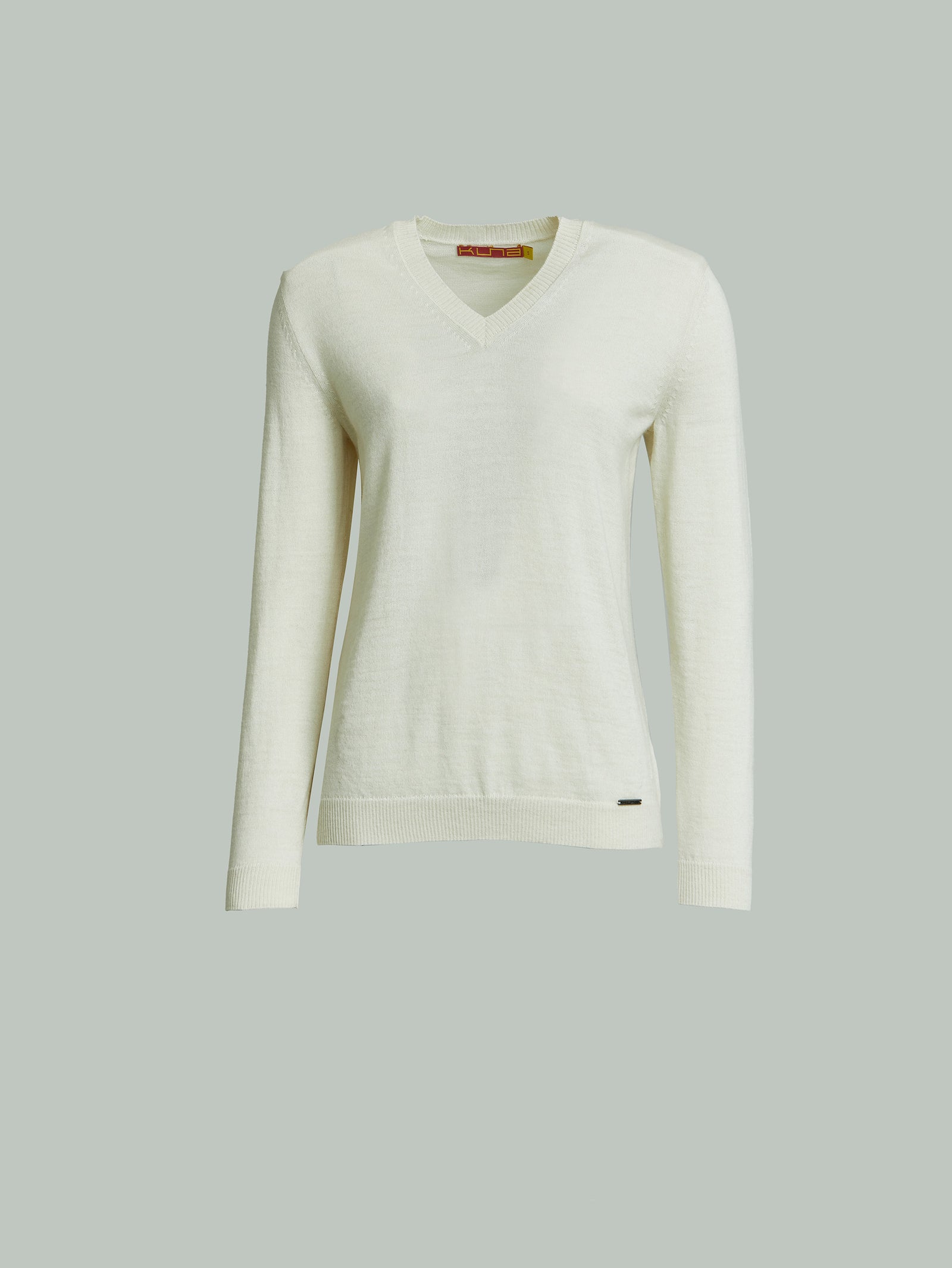 Alicia Sweater Baby Alpaca Color Ecru