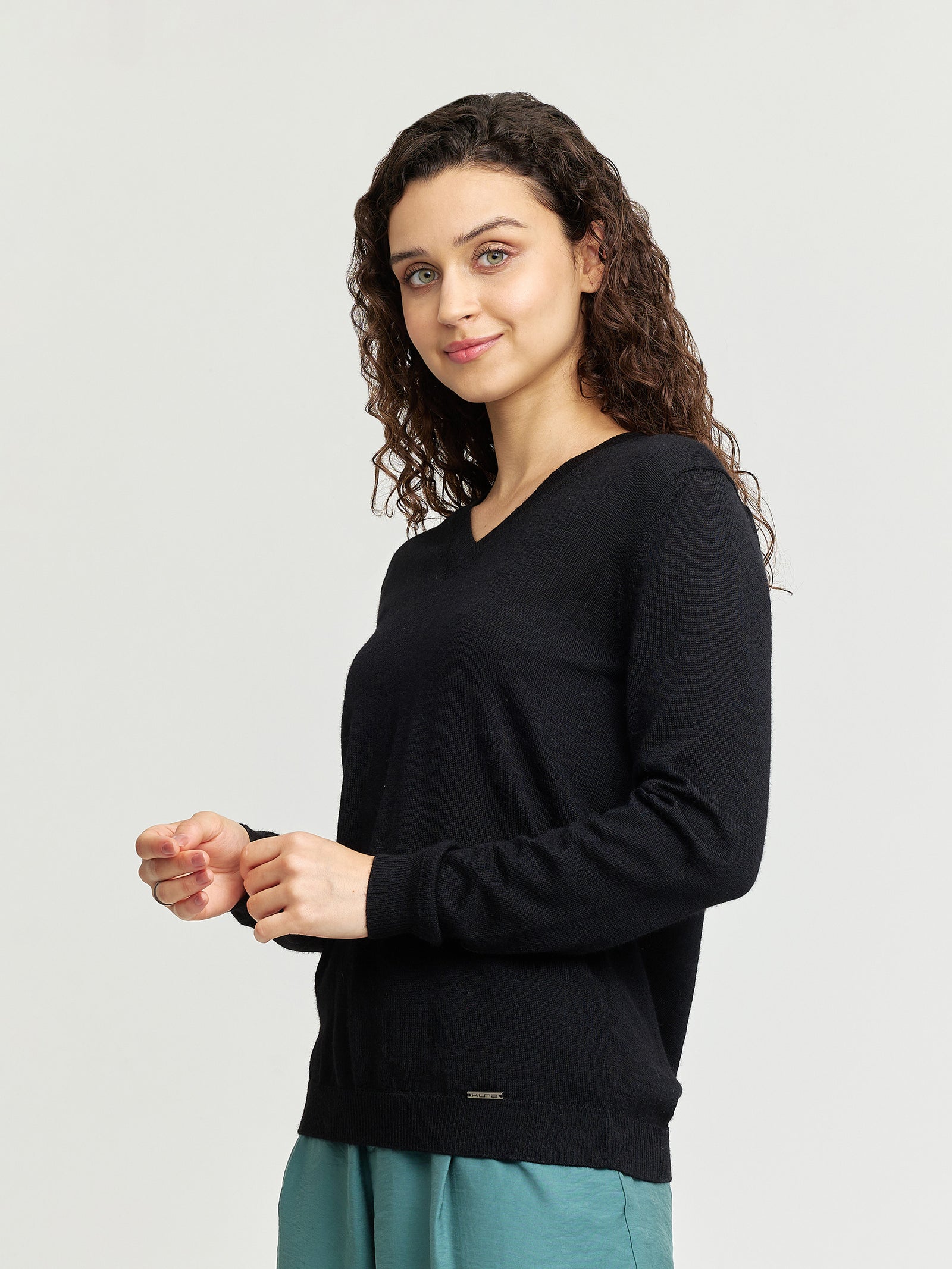 Alicia Sweater Baby Alpaca Color Black