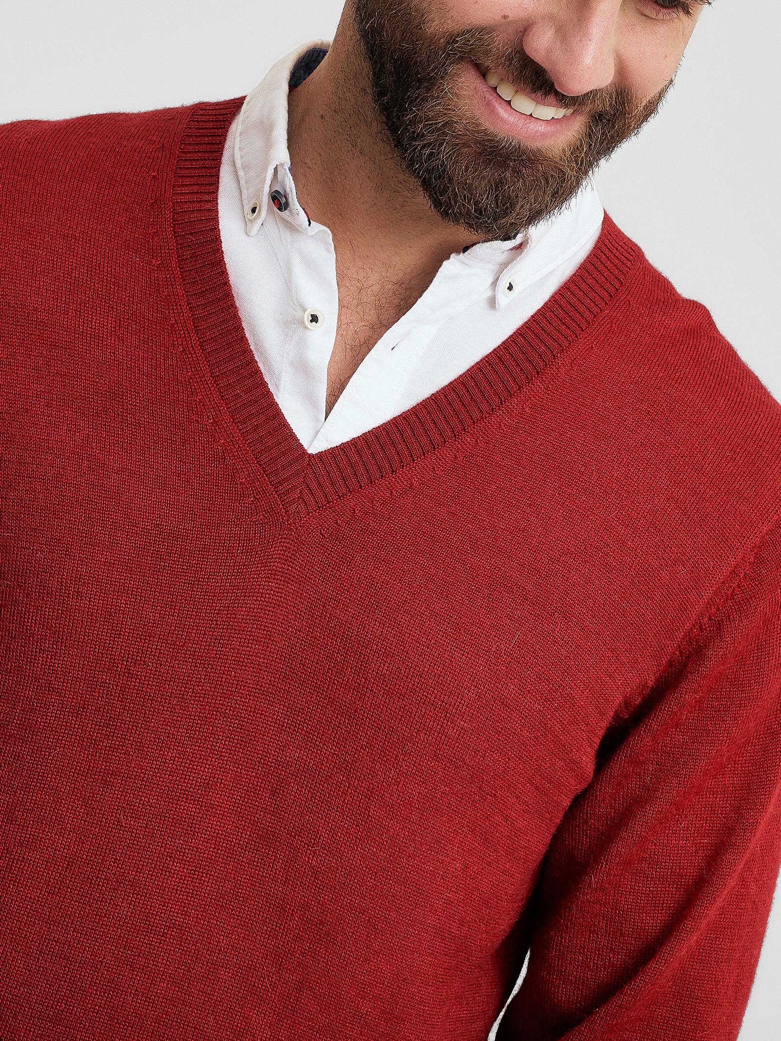 Alan Sweater Baby Alpaca Color Vermouth