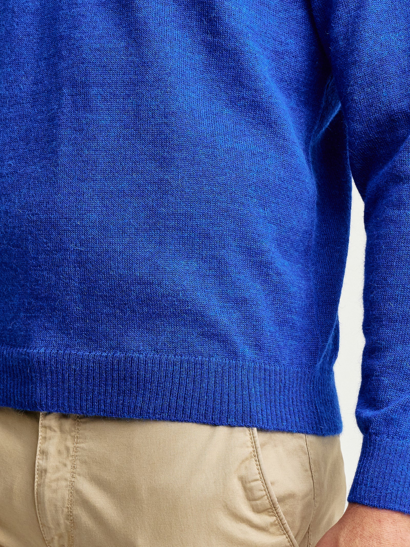 Alaska Sweater Baby Alpaca Color Blu