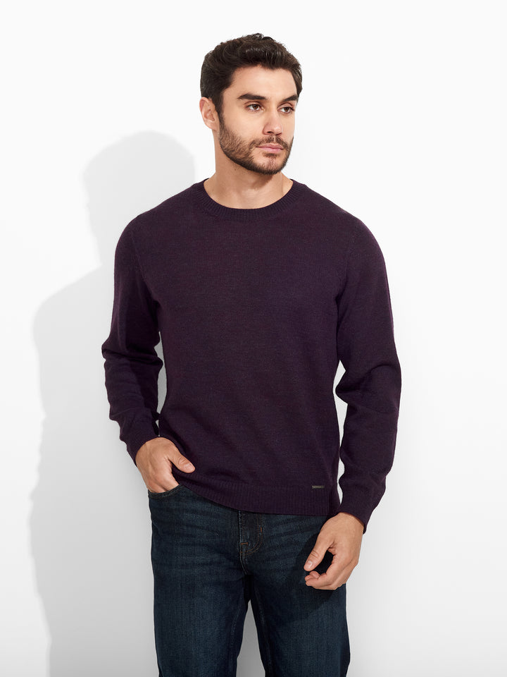 Sweater Alaska Baby Alpaca Color Morado