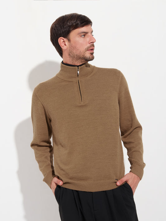 Albert Sweater Baby Alpaca Color Beige