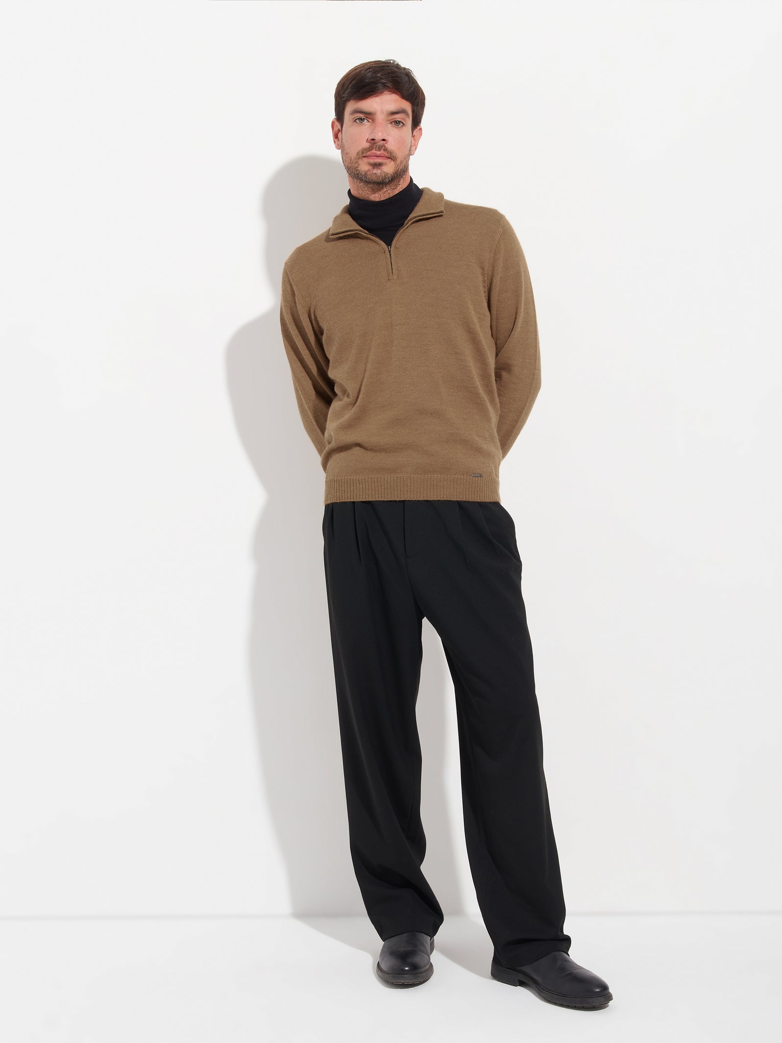 Albert Sweater Baby Alpaca Color Beige